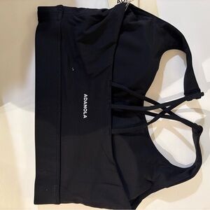 Adanola black sports bra size s NEW with tag